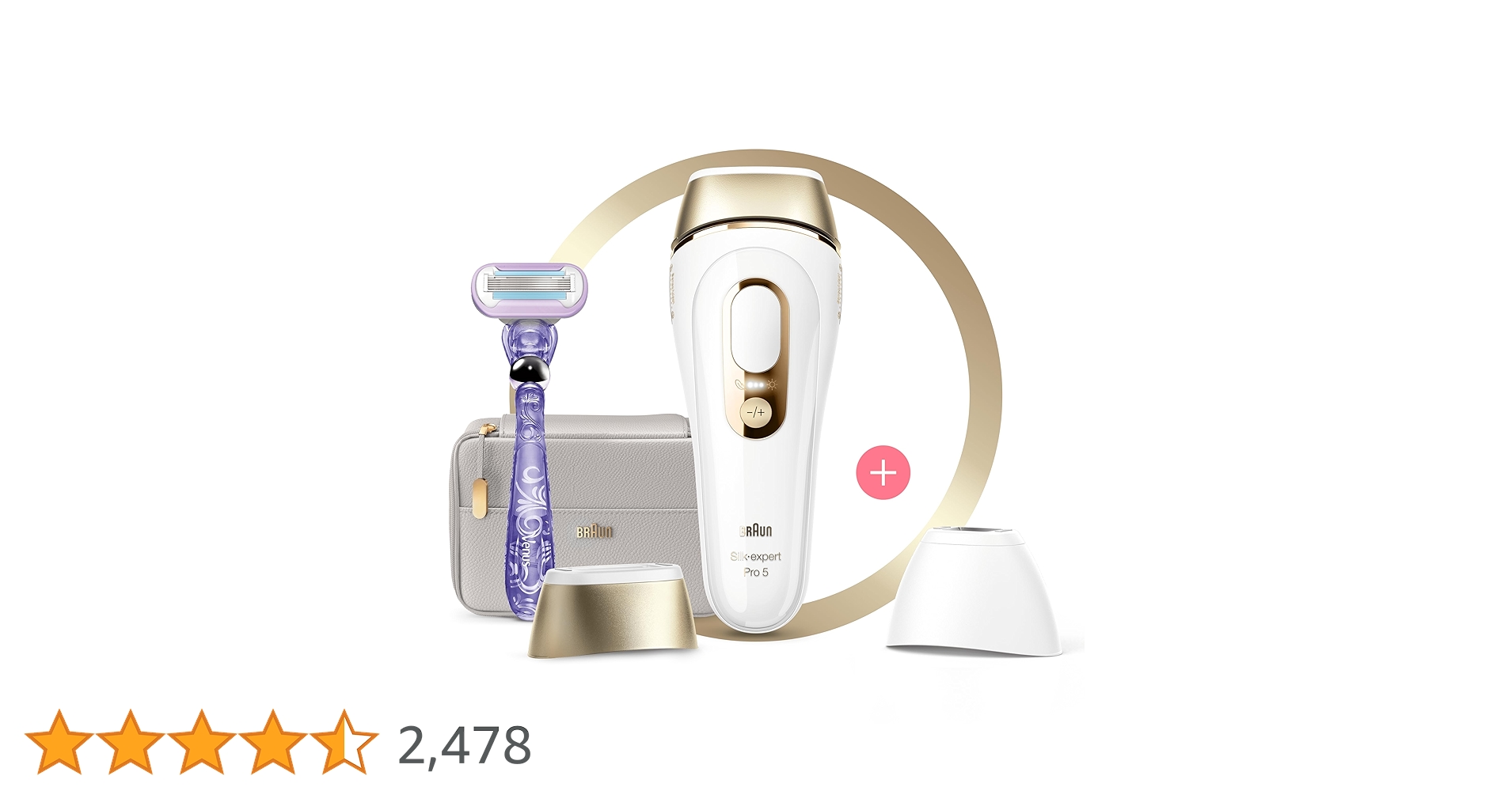 Braun IPL Silk Expert Pro 5 Hair Removal Device for Women